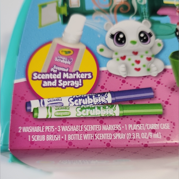 Crayola Scribble Scrubbie Pets Scented Spa (Arts & Crafts Bath Toy) - Picture 2 of 7